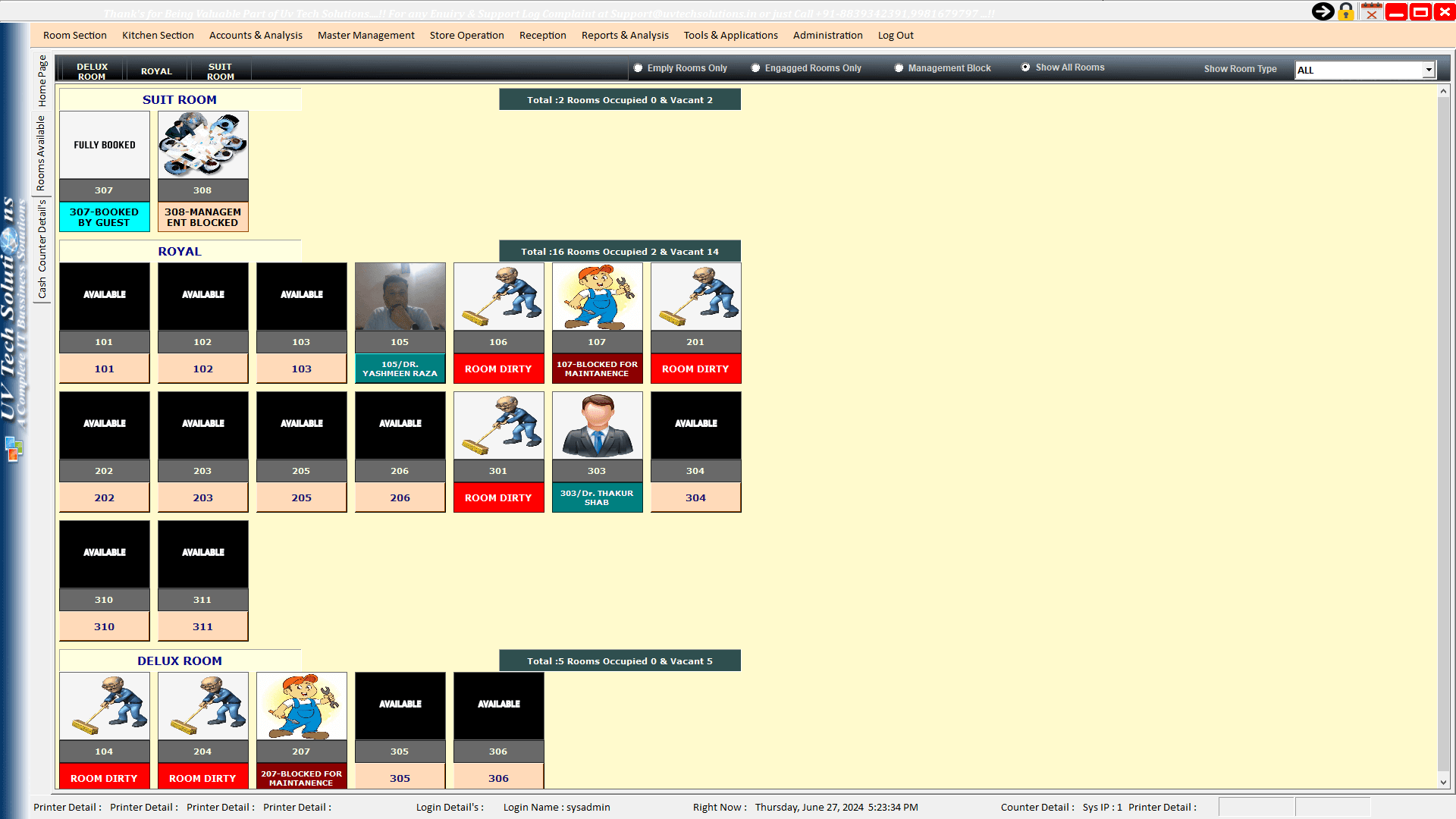 UV Tech Solutions - High-Fidelity UI Presentation 1